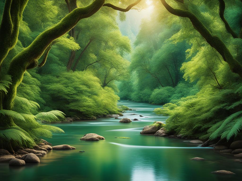 Conexão com a Natureza de forma Profunda Conexão com a Natureza de forma Profunda