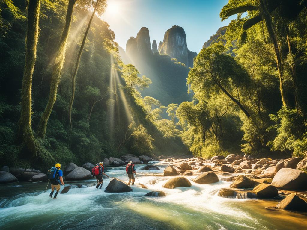 expedições na natureza